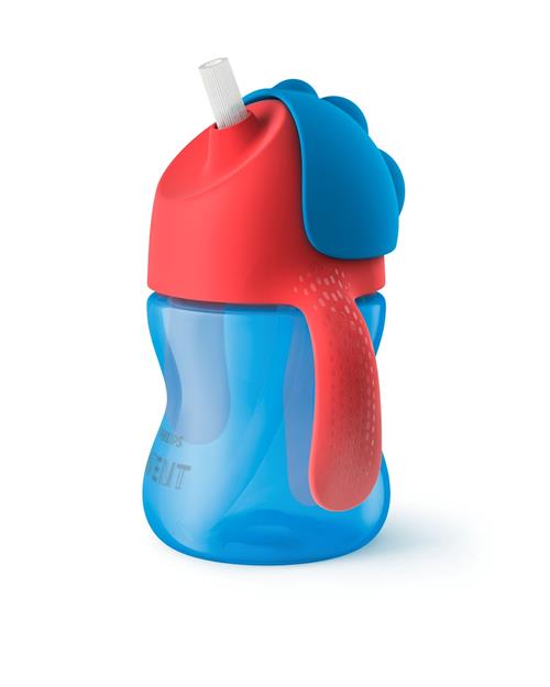 Philips Avent Bægre Med Strå Blue  Blue One Size  Blå  One Size  Drenge, Piger