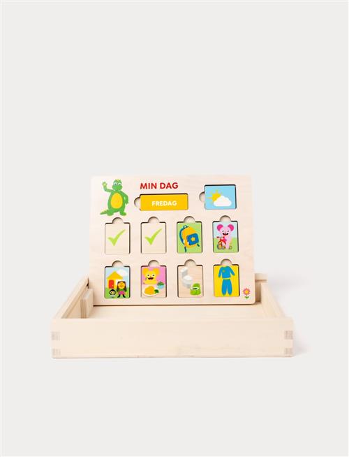 Teddykompaniet Bolibompa Aktivitetskalender  Multi-OS  Beige  One Size From Newborn Drenge, Piger