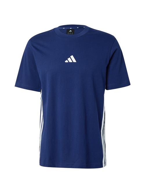 ADIDAS PERFORMANCE Bluser & t-shirts  mørkeblå / hvid