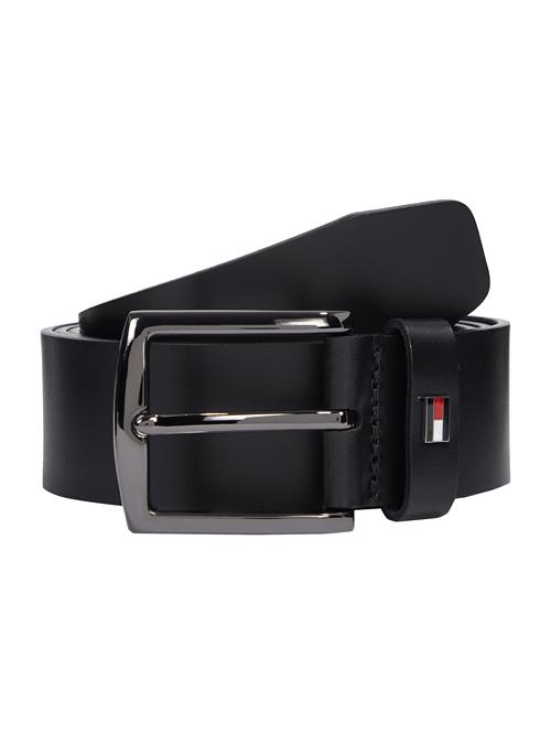 TOMMY HILFIGER Bælte 'Denton Enamel Flag'  sort