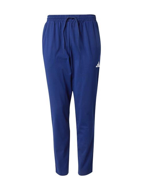 ADIDAS SPORTSWEAR Sportsbukser  mørkeblå / hvid