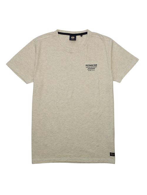 Petrol Industries Bluser & t-shirts  beige / sort