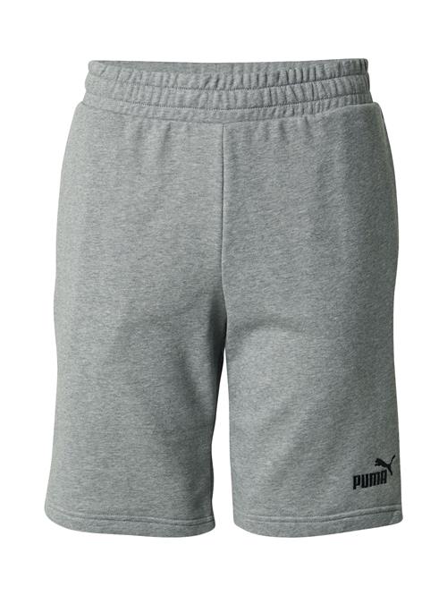 PUMA Sportsbukser 'ESS No. 1'  grå-meleret / sort