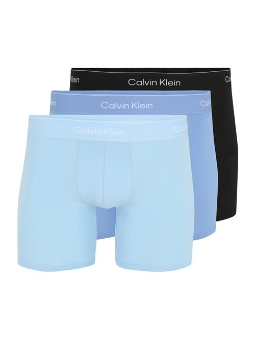 Calvin Klein Boksershorts  himmelblå / lyseblå / sort / hvid