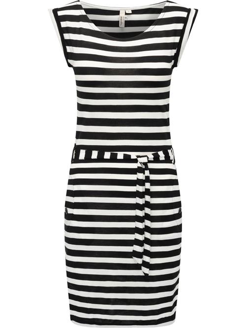 Ragwear Sommerkjole  sort / hvid