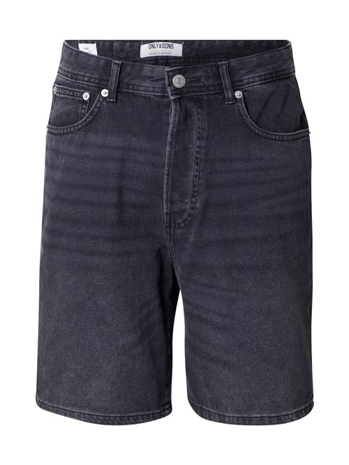 Only & Sons Jeans 'ONSFADE'  black denim
