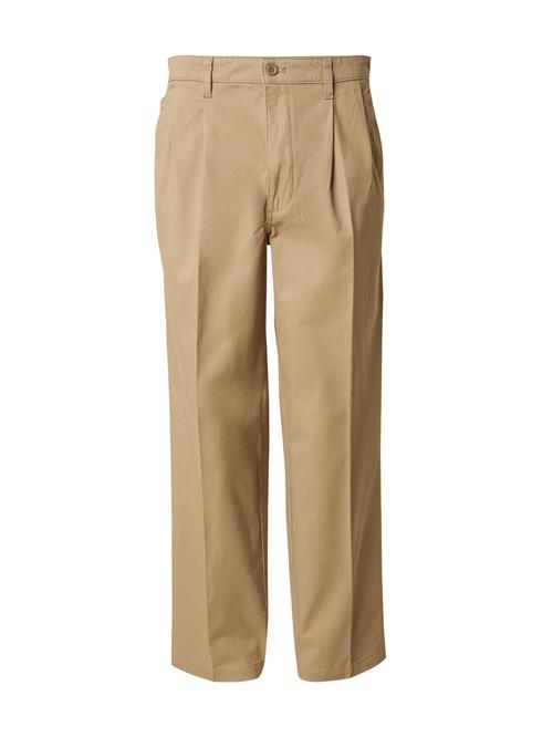 Dockers Bukser med lægfolder  khaki
