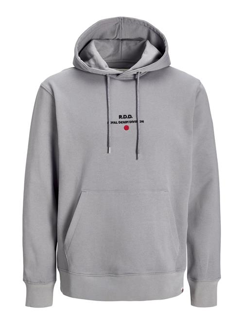 JACK & JONES Sweatshirt 'JJRDDBenjamin'  grå / rød / sort