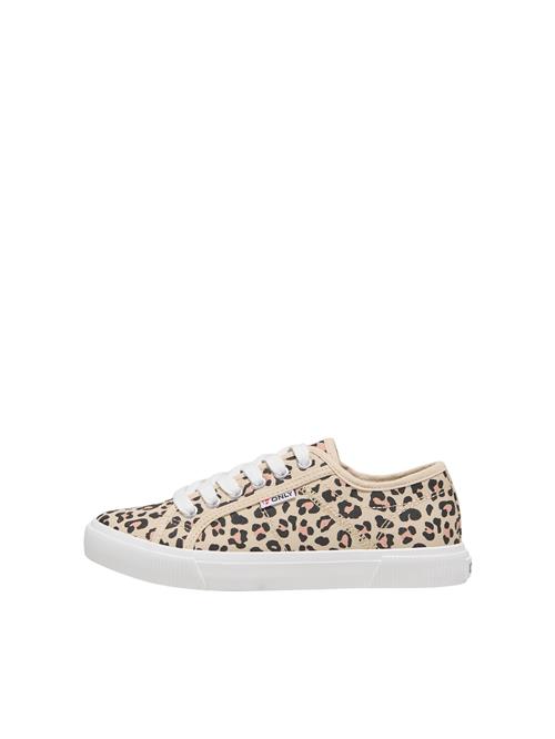 ONLY Sneaker low 'ONLNicola'  beige / pudder / sort