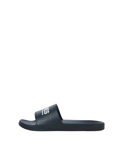 JACK & JONES Pantoletter 'JFWOllie'  navy / lysegrå