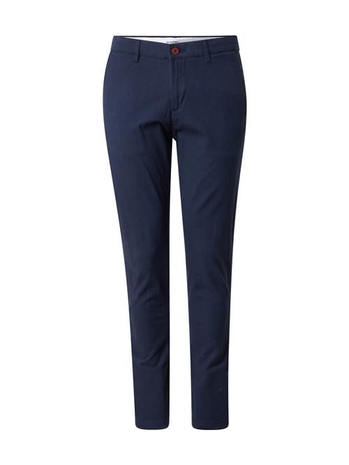 JACK & JONES Lærredsbukser 'JPSTMarco JJErik'  navy