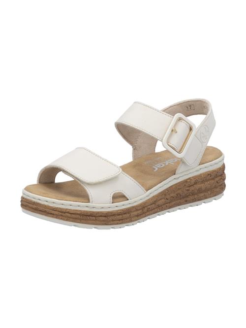 Rieker Sandaler med rem  creme