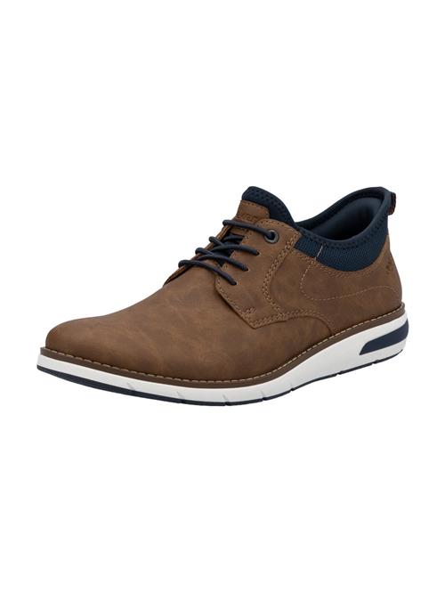 Rieker Sporty snøresko  navy / karamel