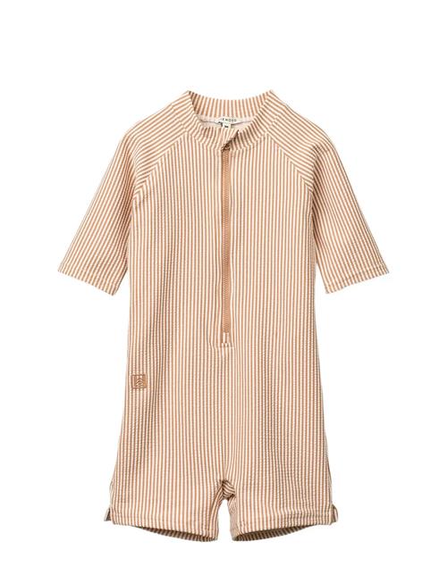 Liewood | Max Seersucker Shortsleeve Swim Jumpsuit | 92