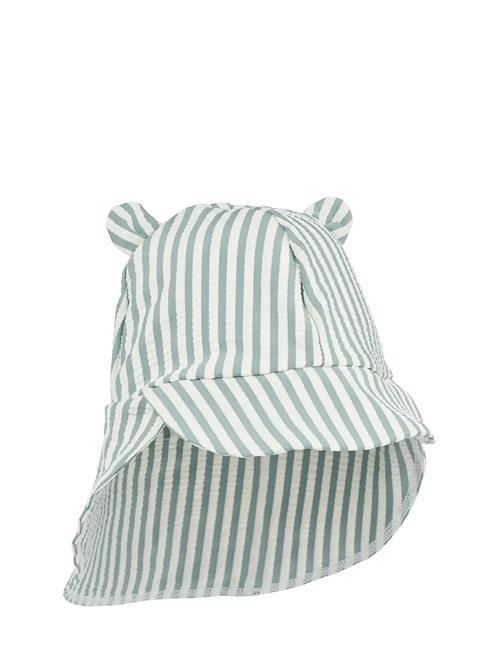 Liewood | Senia Seersucker Sun Hat With Ears | 6/9M