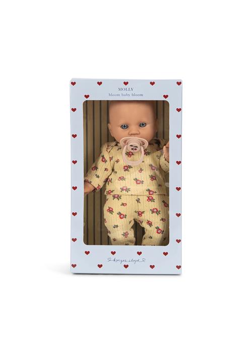 Konges Sløjd Molly Baby Dukke Muro Blu  Muro Blu One Size  Gul  One Size  Piger