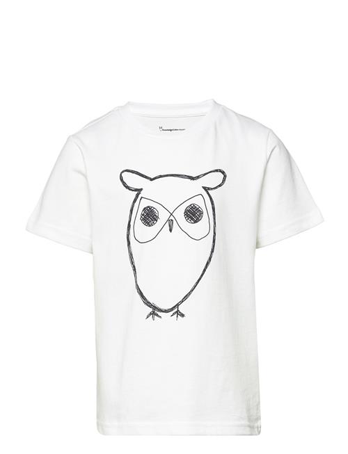 Knowledge Cotton Apparel | Regular Big Owl T-Shirt - Gots/Vega | 122-128/