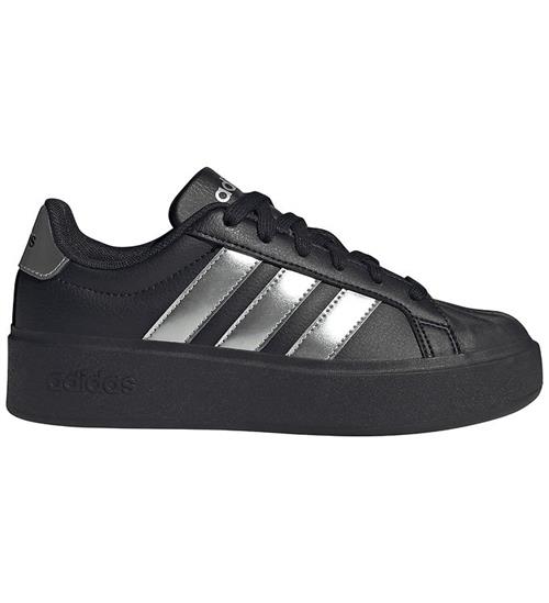 adidas Performance Sko - Streettalk Bold J - Cblack/Silvmt/Cblac