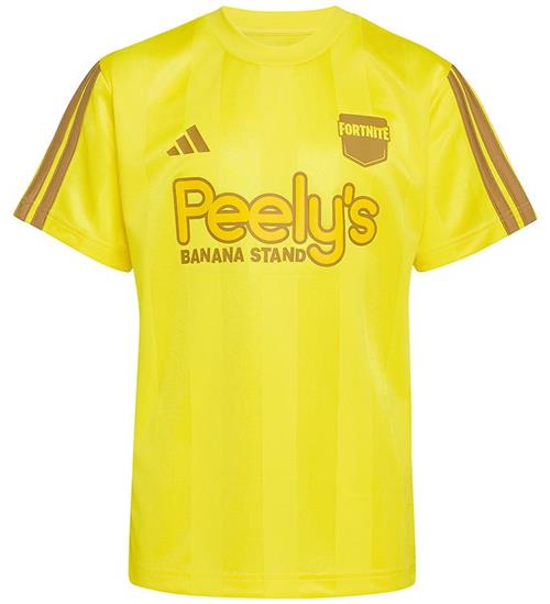 adidas Performance T-shirt - Peely - Gul m. Fortnite