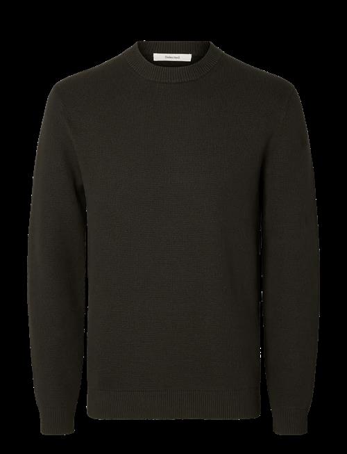 Selected | Slmdane Ls Knit Reg Struc Crew Neck Noos | XXL