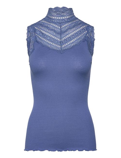 Rosemunde | Rwbenita Silk Sl Turtleneck Lace Top | S