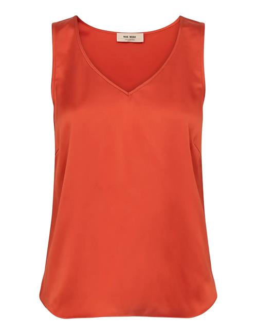 MOS MOSH | Mmastrid V-Neck Silk Tank Top | M
