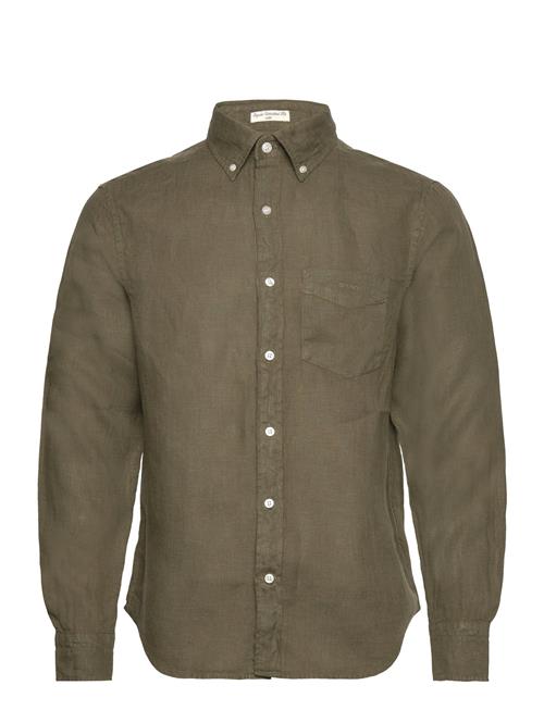Gant | Reg Gmnt Dyed Linen Shirt | L