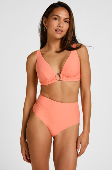 Hunkemöller High-Waisted Formende Bikinibukser Luxe Orange