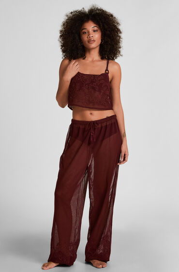 Hunkemöller Strand Top Rød