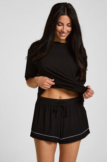 Hunkemöller Jerseyshorts Essential Sort