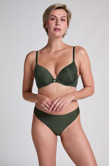 Hunkemöller Usynlig g-streng Lace Back Grøn