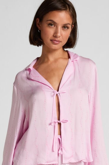 Hunkemöller Monchou Pyjamas Jakke Lyserød
