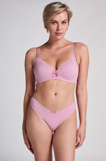 Hunkemöller Brasiliansk trusse Lola Lyserød