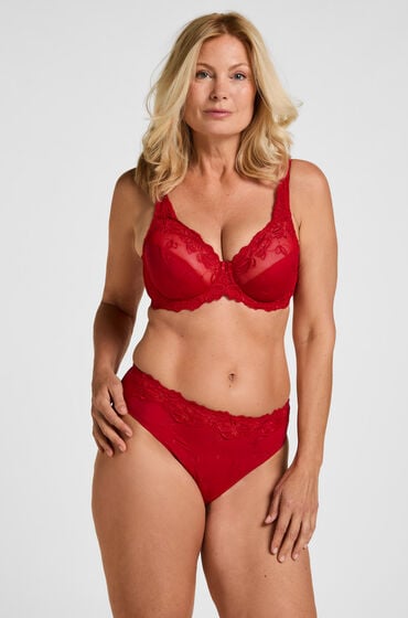 Hunkemöller Trusse Diva Rød