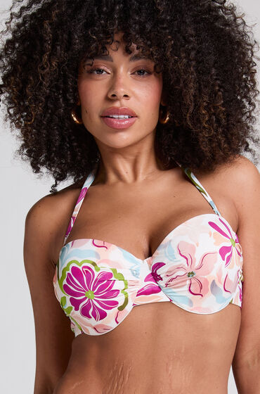 Hunkemöller Formstøbt bikinitop med bøjle Ayanna Lilla