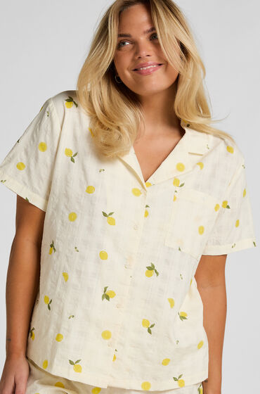 Hunkemöller Citron Pyjamasjakke Hvid