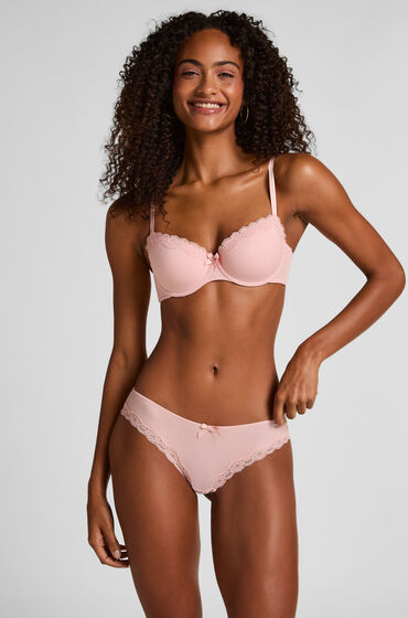 Hunkemöller Brasiliansk trusse Lola Lyserød