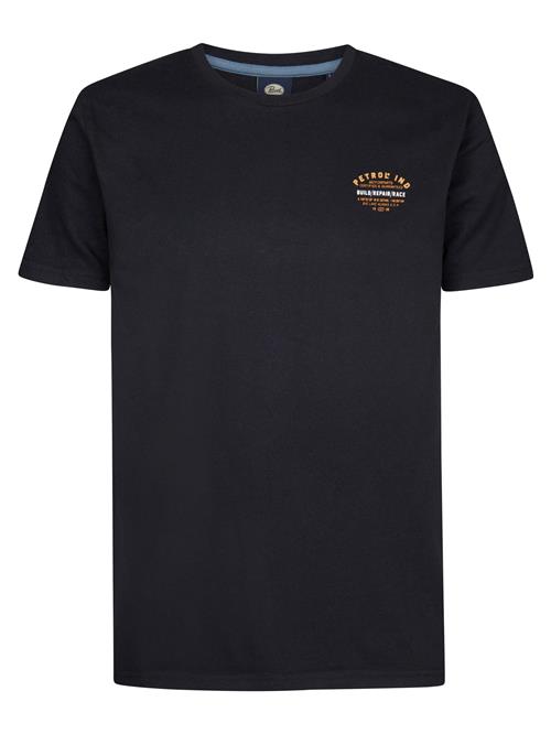 PETROL INDUSTRIES MEN Bluser & t-shirts  ensian / orange / sort / hvid