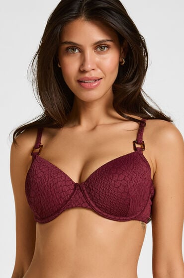 Hunkemöller Polstret Bøjle Bikini Top Aruba Lilla