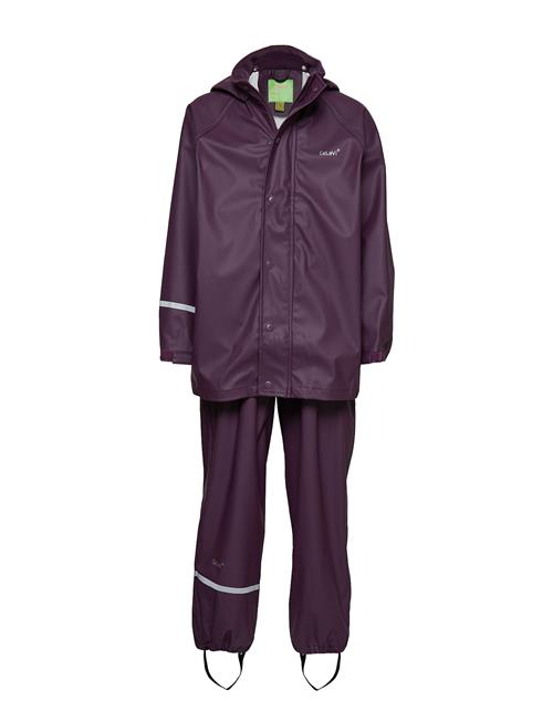 CeLaVi | Basic Rainwear Set -Solid Pu | 110