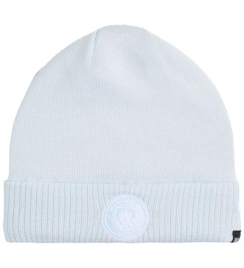 Puma Hue m. Fleece - Strik - Manchester City - Icy Blue/Puma Whi