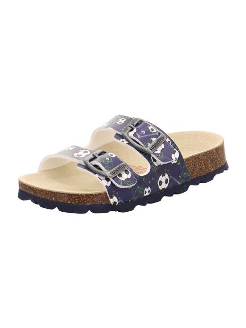 SUPERFIT Sandaler  natblå / grøn / sort / hvid