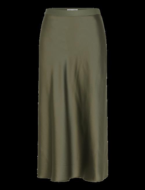 Ahlvar Gallery | Hana Satin Silk Skirt | XS