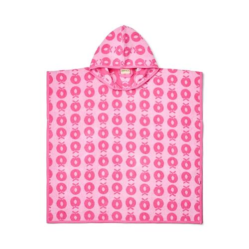 Småfolk Håndklæde-poncho Pink Lilac  Pink Lilac 5-8 Y  Lyserød  5-8 år  Piger