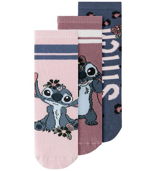 Name It Strømper - 3-pak - NmfJinea - Vintage indigo/Pirouette/L