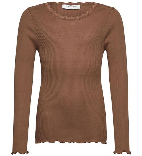 Rosemunde Bluse - RkBalta - Rib - Modal/Bomuld - Coca Mocha