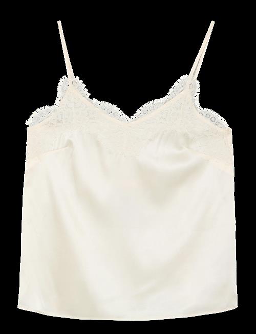Rosemunde | Rwjade Silk Strap Lace Top | 36