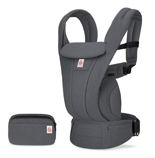 Ergobaby Omni Deluxe Mesh Bæresele Graphite Grey One Size  Grå  One Size  Drenge, Piger
