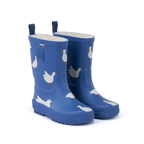 Kuling Viken Gummistøvler Nordic Blue Ducks  Nordic Blue Ducks-21 EU  Blå  21 EU  Drenge, Piger