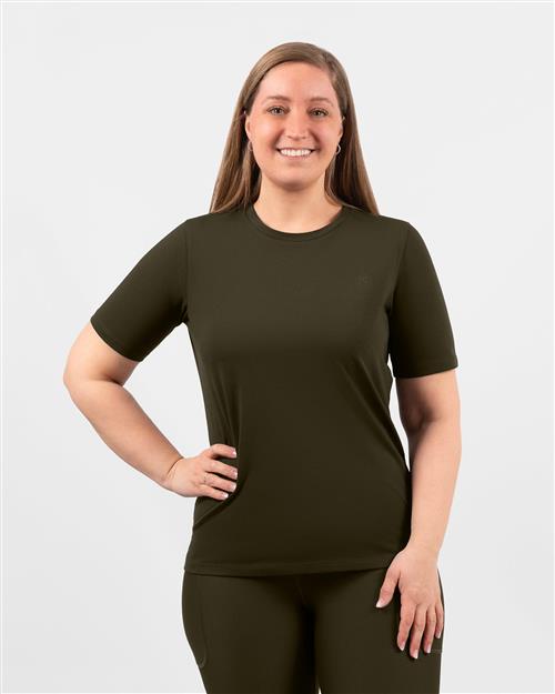 Bella Classic Deep Olive T-Shirt
